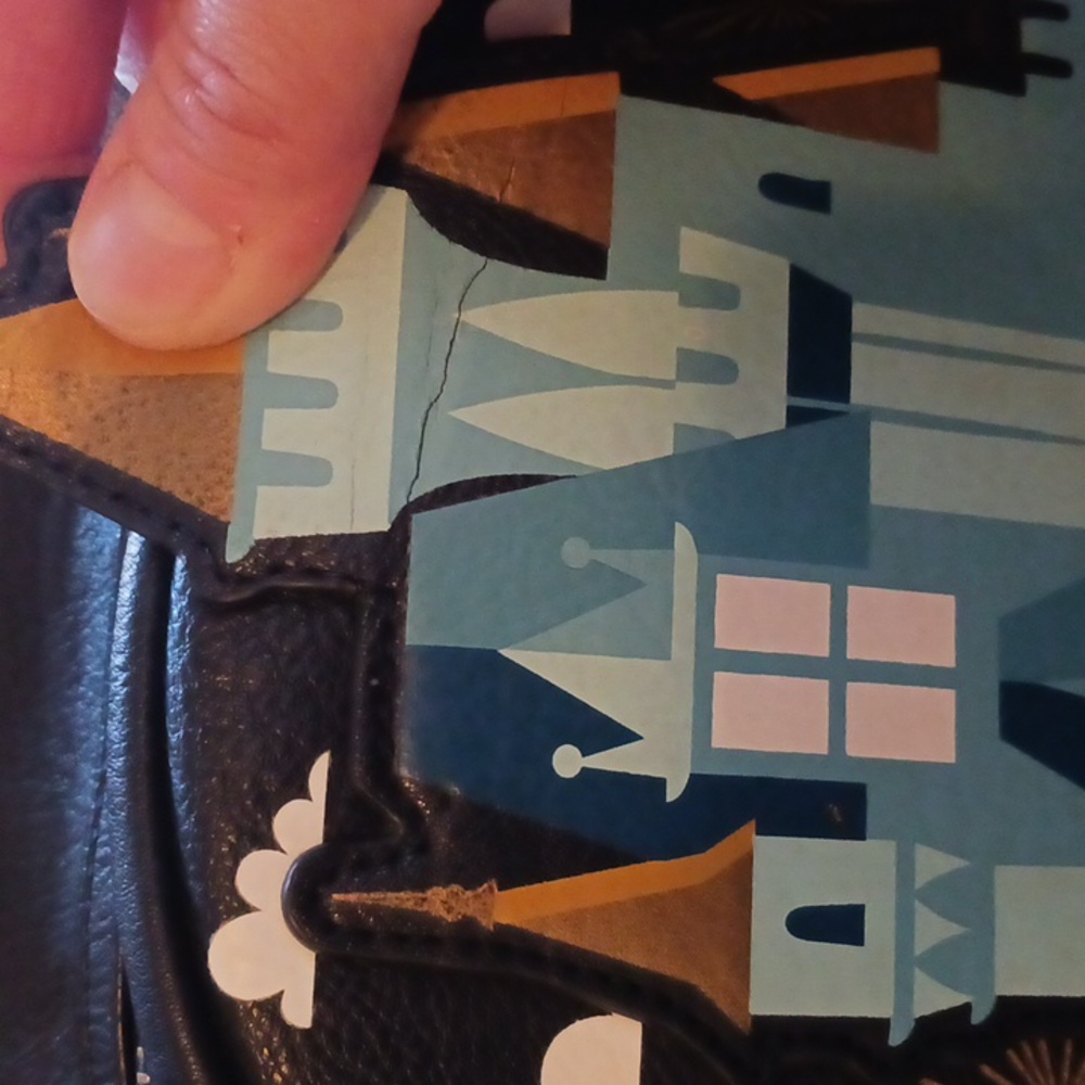 Rare DISNEY parks Cinderellas Castle Loungefly - Picture 16 of 16